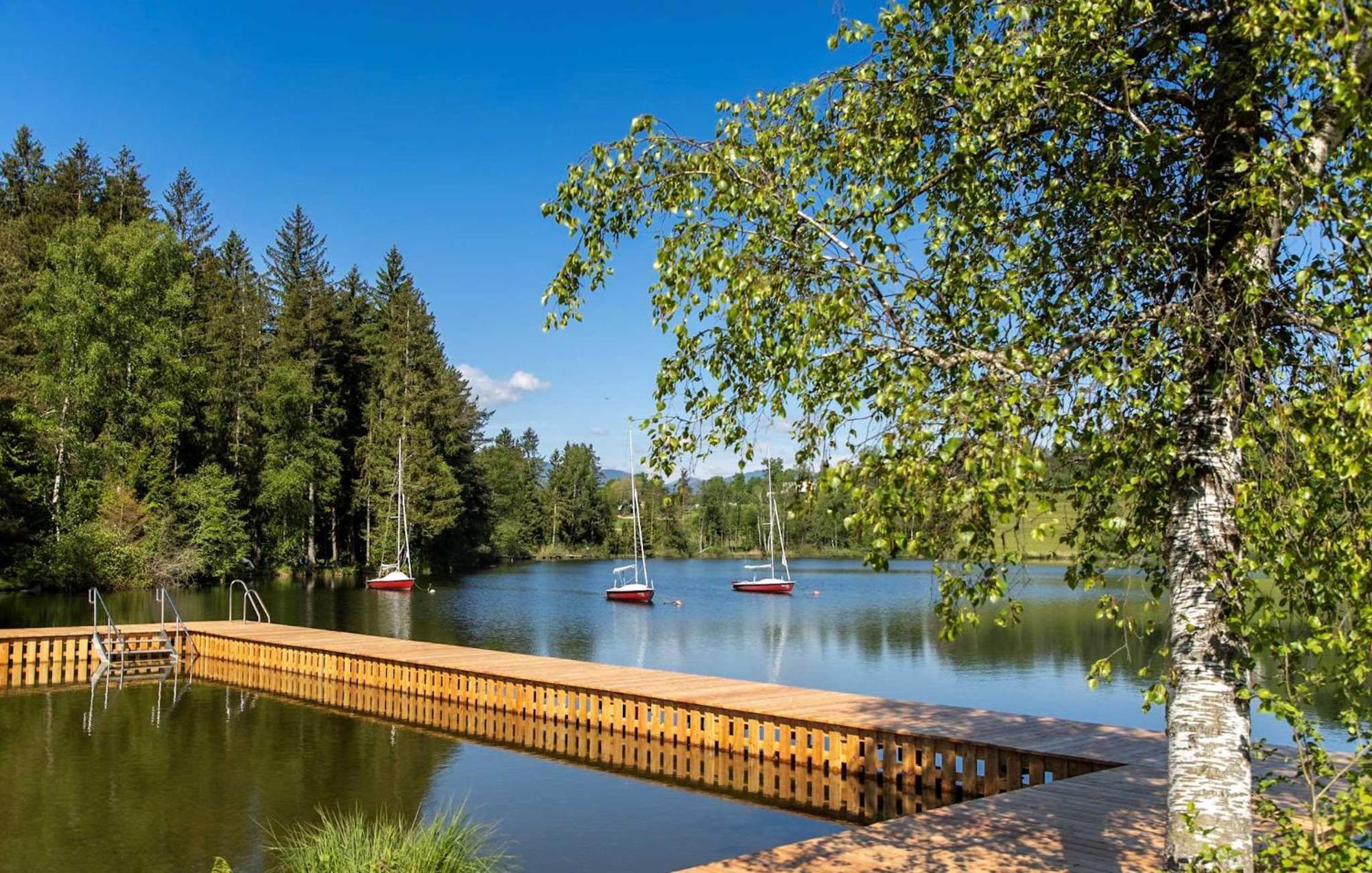 Feriendorf Am Maltschacher See เฟลด์เคอร์เฮน อิน แครนเทน ภายนอก รูปภาพ