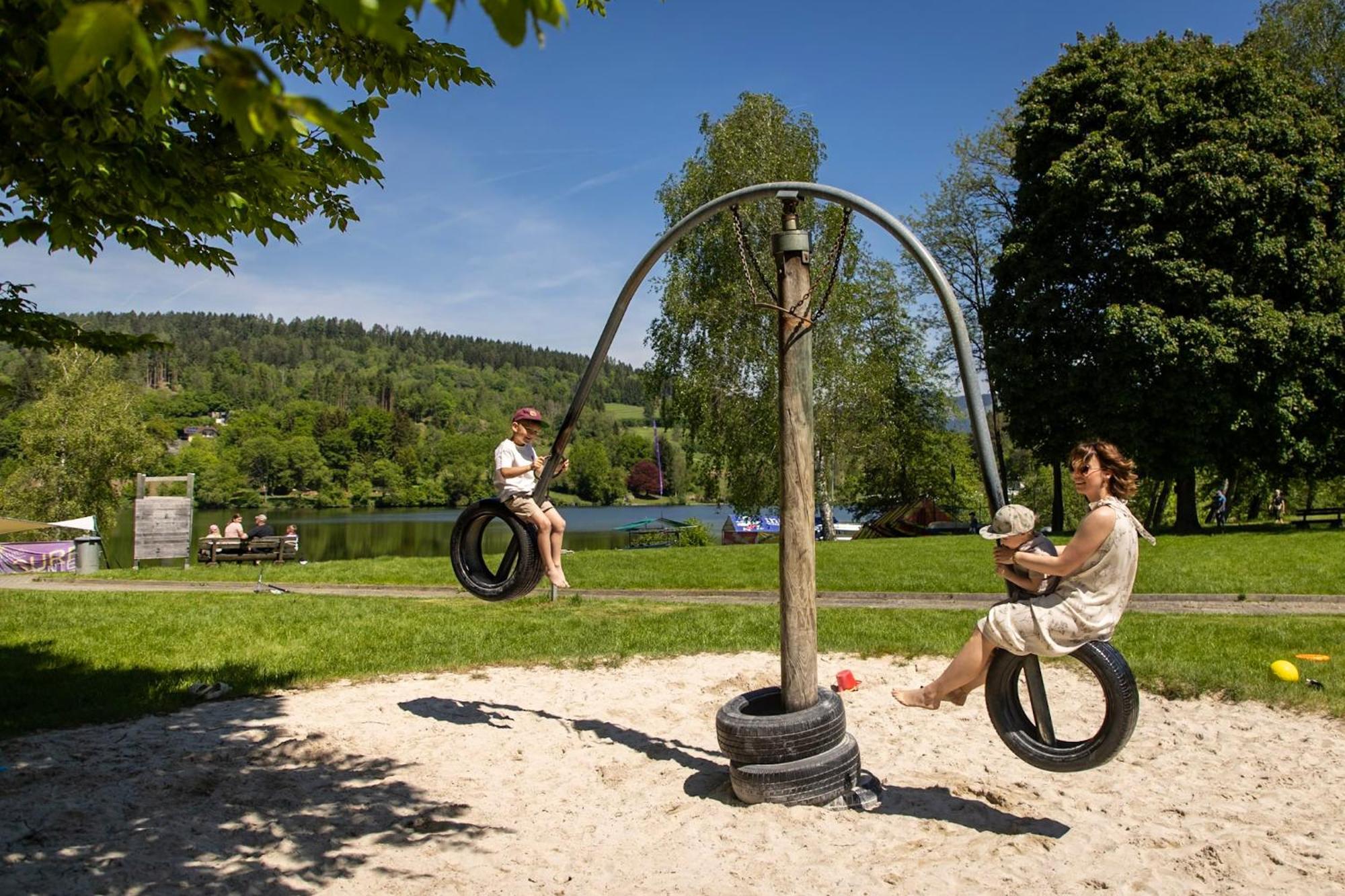 Feriendorf Am Maltschacher See เฟลด์เคอร์เฮน อิน แครนเทน ภายนอก รูปภาพ